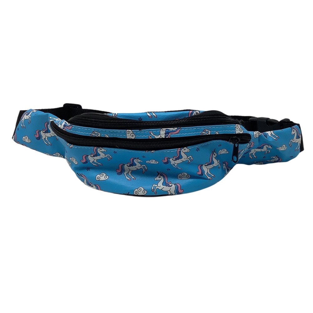 Royal Deluxe Accessories Girls Unicorn Waist‎ Bag Blue Fantasy Adjustable